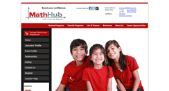 Desktop Screenshot of mathhubtutorial.com